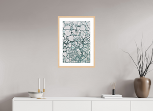 16 x 24″, Fine art print - maple frame Medley