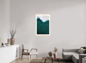 24 x 36″, Fine art print - maple frame Glass