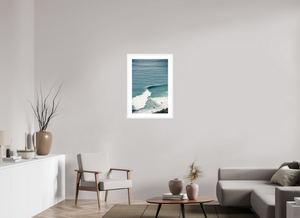 20 x 30″, Fine art print - white frame S-Wave