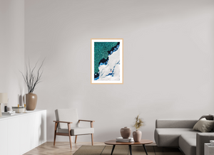 20 x 30″, Fine art print - maple frame Shadows
