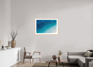 36 x 24″, Fine art print - maple frame Rainbow