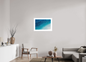 30 x 20″, Fine art print - white frame Rainbow