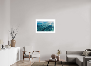 30 x 20″, Fine art print - white frame Pancake Glass