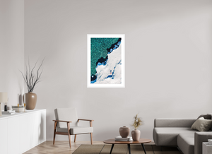 24 x 36″, Fine art print - white frame Shadows