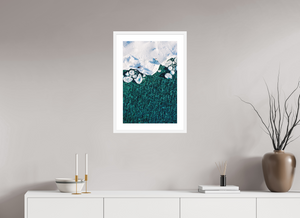 16 x 24″, Fine art print - white frame Crawl