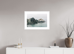 24 x 16″, Fine art print - white frame Cape San Martin