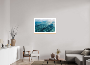 36 x 24″, Fine art print - maple frame Pancake Glass