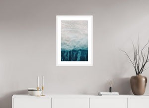 16 x 24″, Framed Fine art print - white frame Float