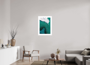 20 x 30″, Fine art print - white frame Dueling
