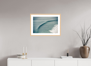 24 x 16″, Fine art print - maple frame Big Sur Bowl