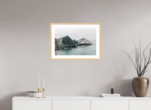 24 x 16″, Fine art print - maple frame Cape San Martin