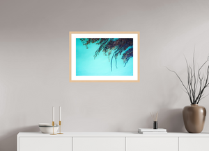 24 x 16″, Fine art print - maple frame Drift