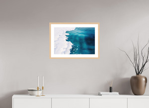 24 x 16″, Fine art print - maple frame Opalescence