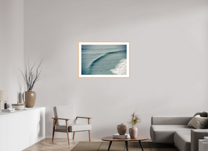 36 x 24″, Fine art print - maple frame Big Sur Bowl