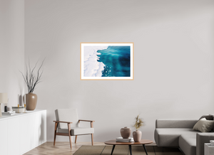 36 x 24″, Fine art print - maple frame Opalescence