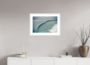 24 x 16″, Fine art print - white frame Big Sur Bowl