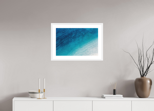 24 x 16″, Fine art print - white frame Rainbow