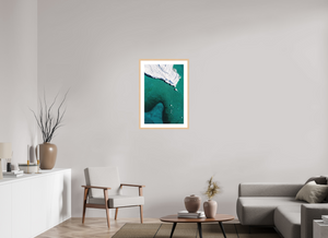 20 x 30″, Fine art print - maple frame Dueling