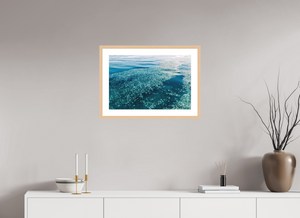 24 x 16″, Fine art print - maple frame Pancake Glass