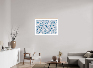 36 x 24″, Fine art print - maple frame Jigsaw