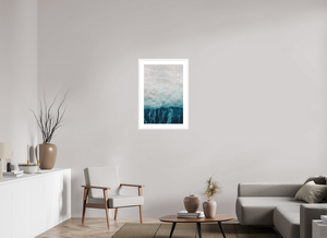 20 x 30″, Framed Fine art print - white frame Float
