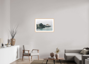 30 x 20″, Fine art print - maple frame Cape San Martin