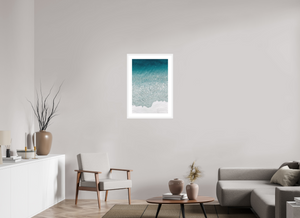 20 x 30″, Framed Fine art print - white frame Gradient