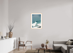 20 x 30″, Fine art print - maple frame S-Wave