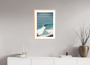 16 x 24″, Fine art print - maple frame S-Wave